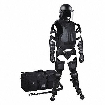 Riot Control Suit 2XL Foam Padded MPN:16052SVCNS2XLBK
