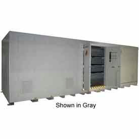 Securall® 48 Drum Agri-Chemical Storage Building - Dim 26'W x 8'D x 8'3