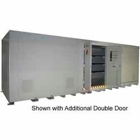 Securall® 80 Drum Agri-Chemical Storage Building - Dim 42'W x 8'D x 8'3