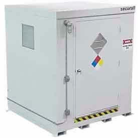 Securall® 9 Drum Agri-Chemical Storage Locker - Dim 7'W x 7'D x 8'3