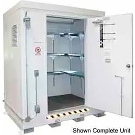 Securall® 4HR Fire-Rated Separation Wall/Sump Divider 8' Deep Building OP0034-FR4
