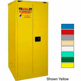 Securall® Hazardous Waste Drum Cabinet w/ Rollers 120 Gal. Cap. 56