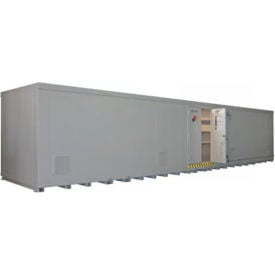 Securall® 80 Drum 2HR Fire-Rated Hazmat Storage Building 42'W x 8'D x 8'3