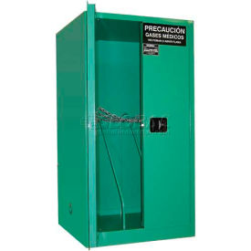Securall® 9 H Cylinder Vertical Medical Gas Cabinet 34
