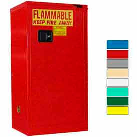 Securall® 20-Gallon Self-Close Paint/Ink Cabinet Red P320Red