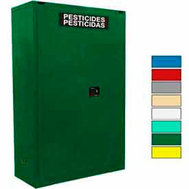 Securall® 45-Gallon Manual Close Pesticide Cabinet Ag Green AG145Ag Green