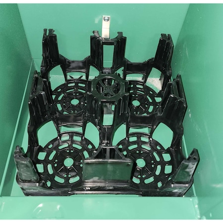 12 Space Molded MG Cylinder Holder for D and E Cylinders MPN:MG Holder-12