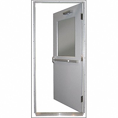 Steel Door with Sub-Frame MPN:HDQH3684RH