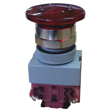 Emergency Push Button, Metal/Plastic, SS MPN:QID-PB12