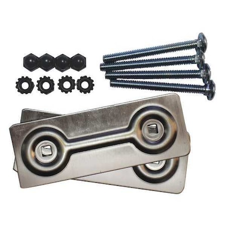 Thru Bolt Mounting Plate, 1 3/4 in W MPN:-TB option