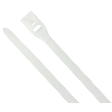 Cable Tie, 24 in L, Natural, 175 lb Strength, 25 PK MPN:CT24-17525
