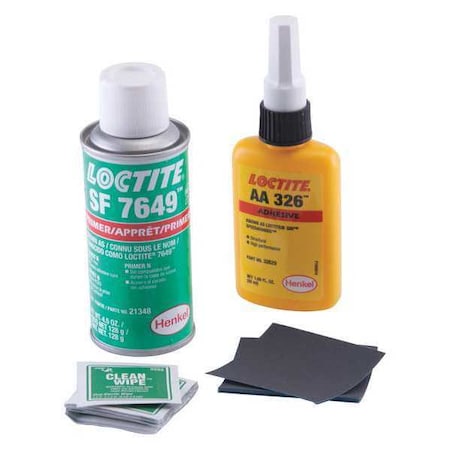 Adhesive Kit, Acrylic, Type Glass Door MPN:AKG