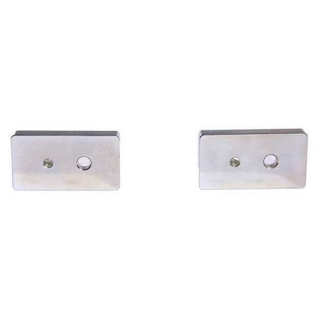 Door Strike Plate, Bronze, Satin Aluminum, Includes: Mounting Hardware, Wire MPN:ASS-32
