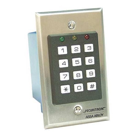 Access Control Keypad, DK-16, 12Key, Indoor MPN:DK-16