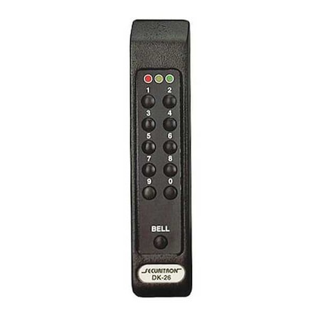 Digital Keypad Pad, DK-26, Black Painted MPN:DK-26PBK
