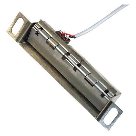 Latch Monitor, Steel, Satin Stainless, For Use With: Indoors/ Outdoors Asset Protection MPN:LML-1