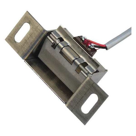 Latch Monitor, Steel, Stainless Polished, For Use With: Indoors/ Outdoors Asset Protection MPN:LMS-1