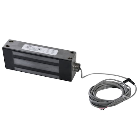 Maglock, Satin Stainless Steel, 12VDC/24VDC, Stainless Steel MPN:M62GD