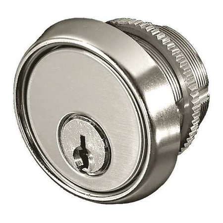Mortise Cylinder, Stainless Steel, Satin Stainless, For Use With: Mfr. No. MK Includes: (2) Keys MPN:MKC