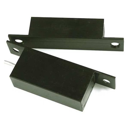 Door Switch, Aluminum, Satin Aluminum, Includes: Magnet Pack, Switch Module MPN:MSS-1C