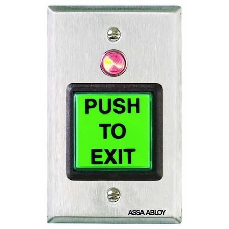 Push to Exit Button, Wall Mounted MPN:PB2