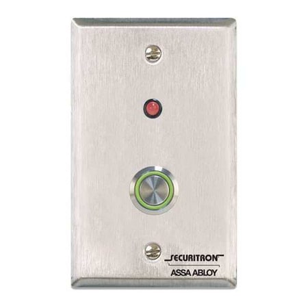 Push to Exit Button, SPDT, Momentary, 4A MPN:PB4L-2