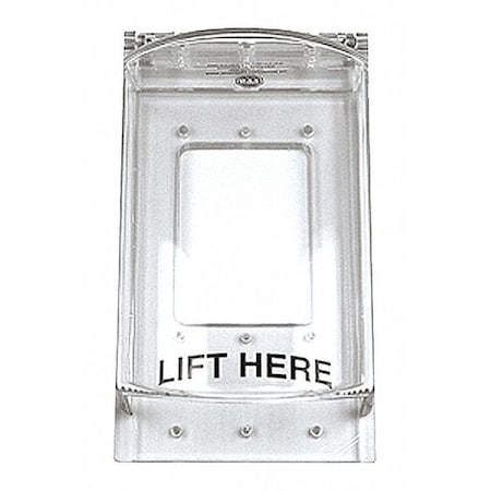 Weather Cover, Plastic, Anodized, For Use With: Mfr. No. WSS-W1, WSS-W2 MPN:WCC