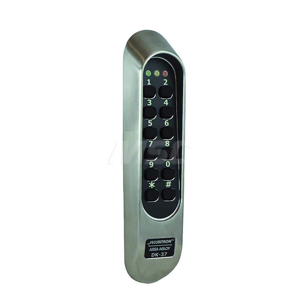 Electromagnet Lock Accessories, Accessory Type: Access Control Keypad , For Use With: Magnetic Door Locks, Electric Locks  MPN:DK-37WSS