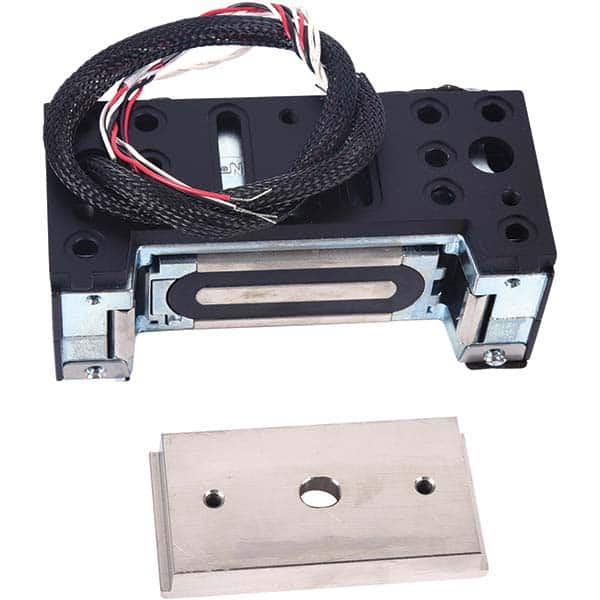 Electromagnetic Locks; Average Magnetic Pull: 4000.0lb ; Overall Length: 6in ; Timer: No ; Finish: Stainless Steel ; Led Included: No ; UNSPSC Code: 46171520 MPN:MM15
