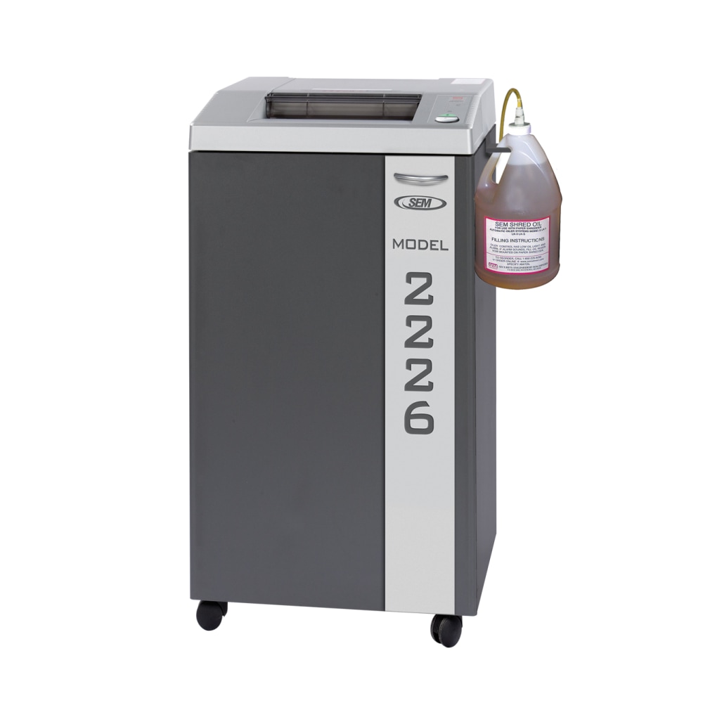 SEM 6252226CC/3NODEP High-Security 7-Sheet Micro-Cut Shredder MPN:6252226CC/3NODEP