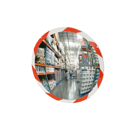 Mirror, Convex, Hi Vis, Indoor, 30