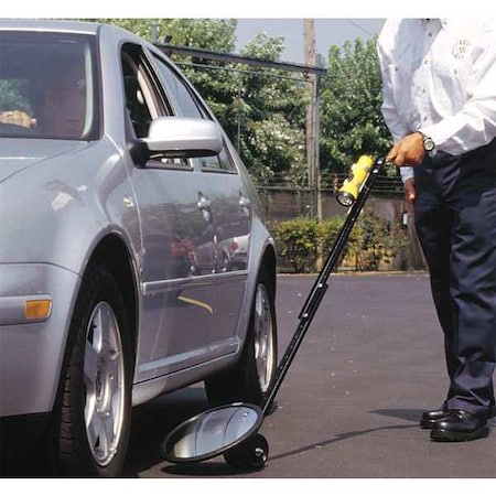 Inspection Mirror, Outdoor Flat, 18in dia MPN:DUC-18F