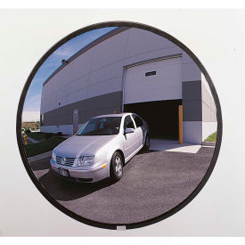 See All® Round Shatter Resistant Glass Convex Mirror Outdoor 36