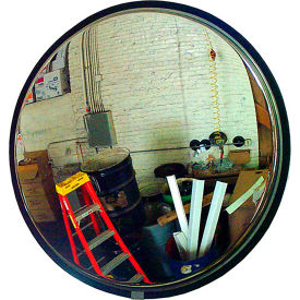 See All Mirrors® Round Convex Mirror w/ Stainless Steel Backer Outdoor 42