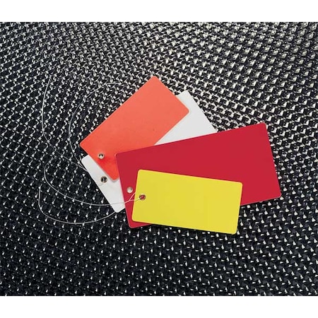Shipping Tag, Vinyl, 6-1/4