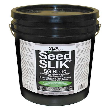 Dry Film Lubricant, 128 oz., Pail, Talc/Graphite, Gray MPN:SLIKBLEND-8#