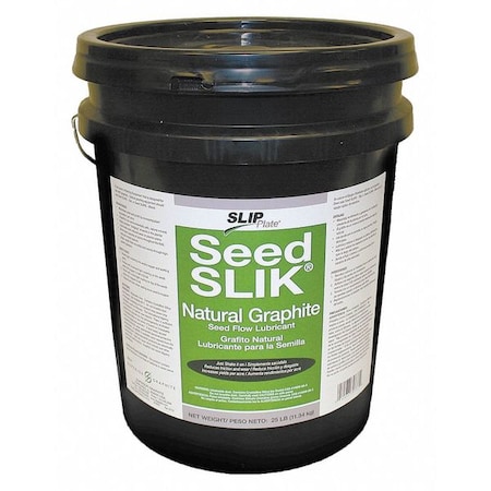 Dry Film Lubricant, 400 oz., Pail, Graphite, Black MPN:SLIKGRAPH-25#
