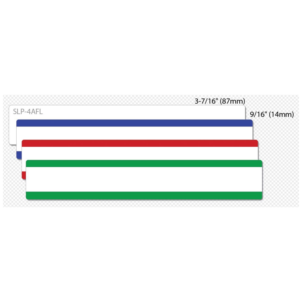 Seiko Instruments - 0.55 in x 3.43 in 520 pcs. labels - for Smart Label Printer 100, 120, 200, EZ30, Pro MPN:SLP-4AFL