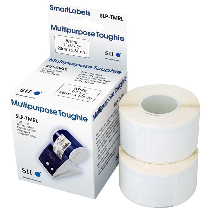 Seiko Instruments - Roll (1.1 in x 38 ft) 1 roll(s) labels - for Smart Label Printer 120, 220, EZ30, Pro MPN:SLP-TMRL