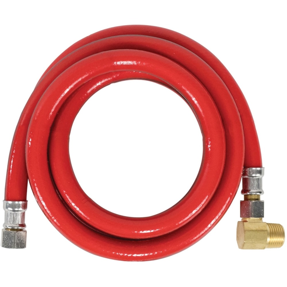 Certified Appliance Accessories PVC Dishwasher Connector with MIP Elbow, 6ft - 72in - Red, Stainless Steel, Gold, Silver - DW72PBL MPN:DW72PBL