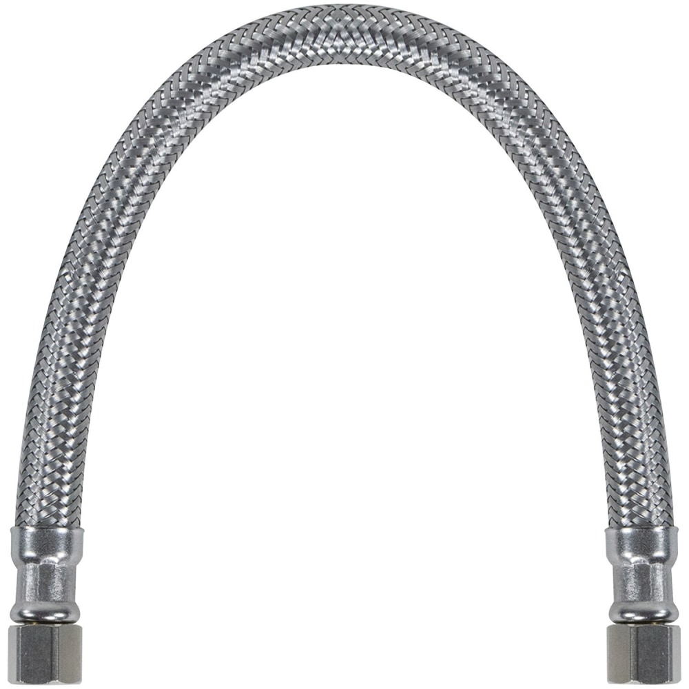 Certified Appliance Accessories Braided Stainless Steel Ice Maker Connector - 12in - Silver, Stainless Steel - IM12SS MPN:IM12SS