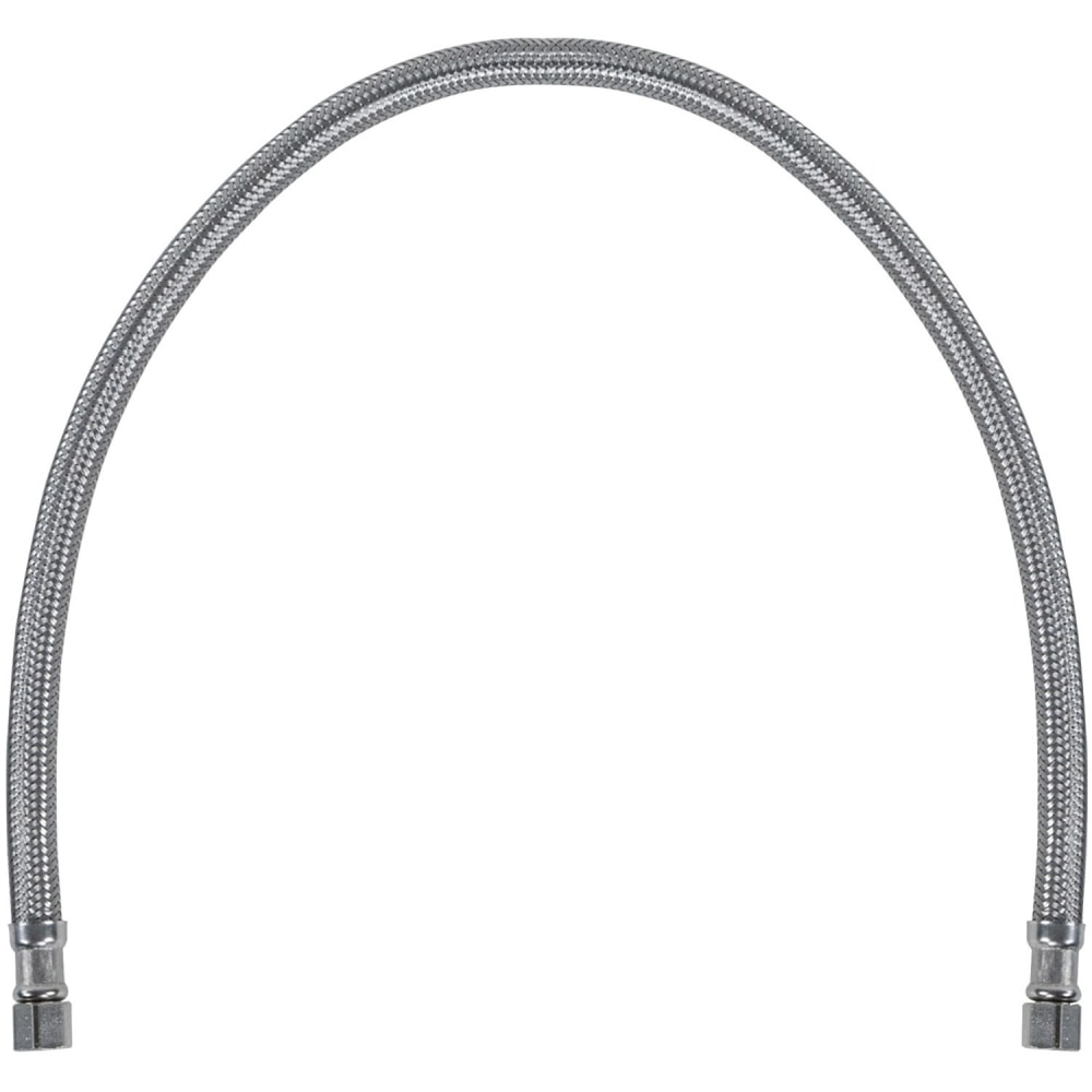 Certified Appliance Accessories Braided Stainless Steel Ice Maker Connector - 24in - Silver, Stainless Steel - IM24SS MPN:IM24SS
