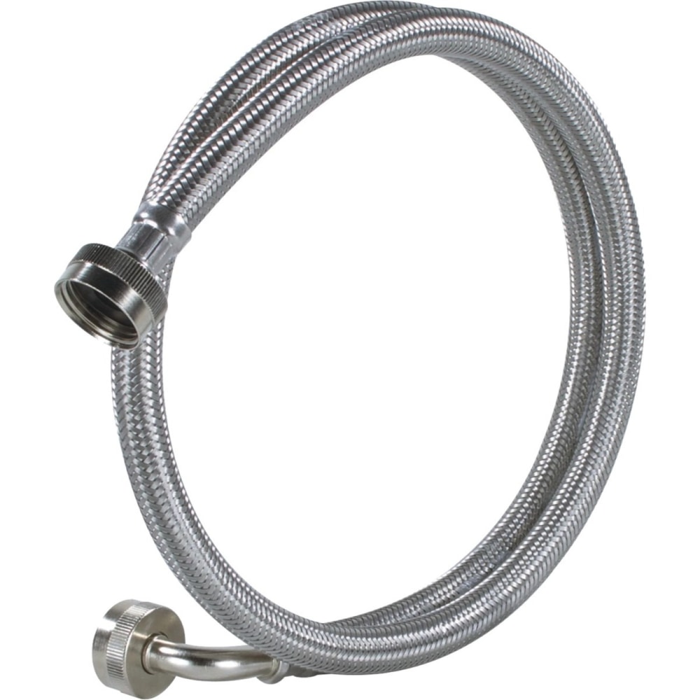 Certified Appliance Accessories 2 pk Braided Stainless Steel Washing Machine Hoses with Elbow - 72in - WM72SSL2PK MPN:WM72SSL2PK
