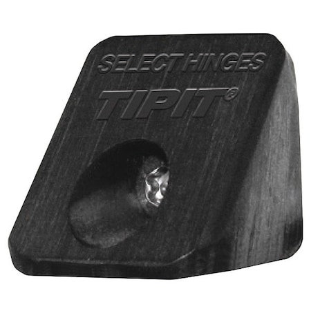 Concealed Hinge, Polymer, Screw-On Mounting, 1 in Leaf W x 1 in Leaf H, Unfinished MPN:TIPIT CB
