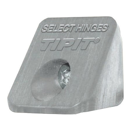 Concealed Hinge, Polymer, Screw-On Mounting, 1 in Leaf W x 1 in Leaf H, Unfinished MPN:TIPIT CG