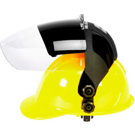 Sellstrom® S32162 DP4 Series Hard Hat Faceshield Shade 6 IR Poly Anti-Fog Flip-Up Window S32162