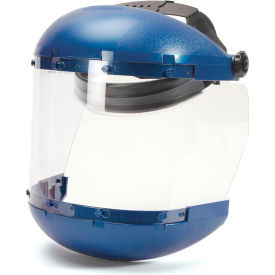 Sellstrom® S38110 380 Series Premium Ratcheting Faceshield Dual Crown Uncoated S38110