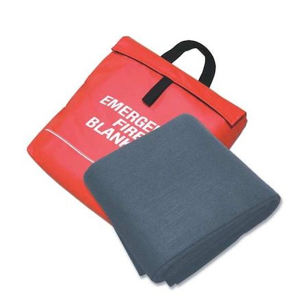 Fire Blanket and Pouch, Carbon Felt MPN:S97453