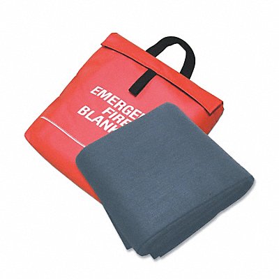 Fire Blanket and Pouch Carbon Felt MPN:S97453