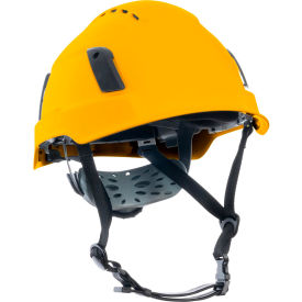 Jackson Safety® XS2-500V Type 2+ Vented Safety Helmet 6-Pt. Ratchet Suspension Yellow 22121